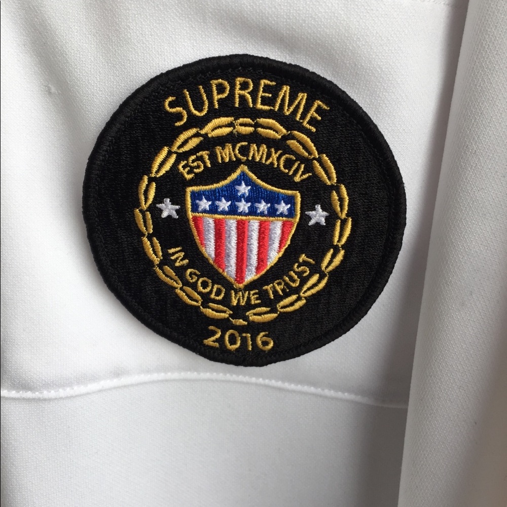 Supreme “in god we trust” 2016 long sleeve shirt